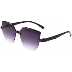 Aviator Anti Glare Night Driving Polarized Glasses for Men Women HD Day Night Vision Sunglasses - F - C219025HKEK $17.39