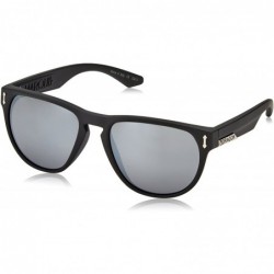 Sport Matte Black Silver Ion Marquis Sunglasses - CJ11O3V98KR $36.65