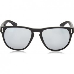 Sport Matte Black Silver Ion Marquis Sunglasses - CJ11O3V98KR $36.65