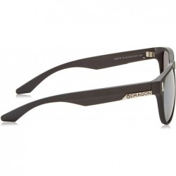 Sport Matte Black Silver Ion Marquis Sunglasses - CJ11O3V98KR $36.65