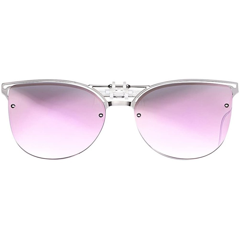 Cat Eye Polarized Driving Sunglasses Function Suitable - Pink - CT18E9OQD6E $15.65