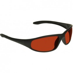 Sport Safety Glasses Z87 Work Driving Shooting Sunglasses HD Amber or Grey Lens Mens Womens - CM199D49ORN $34.68