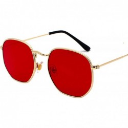 Oval Vintage Square Mens SunglassMetal Frame Black Sun Glasses Women Unisex Summer Style Oculos De Los - C11 - CO197A36SIS $2...