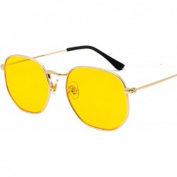 Oval Vintage Square Mens SunglassMetal Frame Black Sun Glasses Women Unisex Summer Style Oculos De Los - C11 - CO197A36SIS $2...