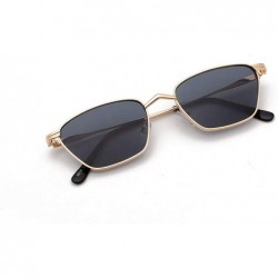 Shield Metal Full Glasses Frame - Polarized Sunglasses Mirrored Lens Fashion Goggle Eyewear For Women Men Unisex Adults - CN1...