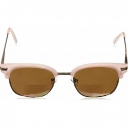 Square Water Color Square Reading Sunglasses - Pink/Gold - CE189SSZORZ $28.56