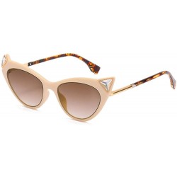 Rimless Small Box Sunglasses Personality Cat Eyes Sunglasses Female Sunglasses - CN18XDG4NED $90.59