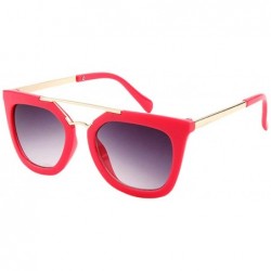 Cat Eye Kids Cat Eye Shades Fashion Sunglasses UV400 Protection Eyewear Girls Boys - Red - CK18OSONHGC $28.04