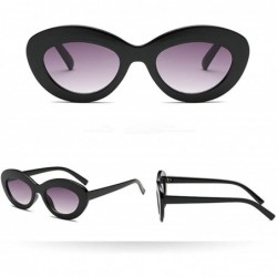 Oval Sunglasses Reflective All Match Outdoor Eyewear - B - C118YRSYEG6 $9.84
