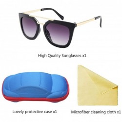 Cat Eye Kids Cat Eye Shades Fashion Sunglasses UV400 Protection Eyewear Girls Boys - Red - CK18OSONHGC $18.21