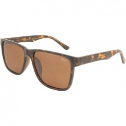 Rectangular Piper Tortoise Polarized Sunglasses - CN18IW3DG2S $33.90