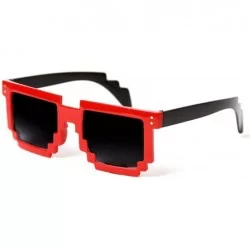 Square Retro 8-Bit Sunglasses Game Pixel Shades Wholesale - Lot of 24- Random Colors - CY1200I7ATL $57.98