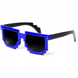 Square Retro 8-Bit Sunglasses Game Pixel Shades Wholesale - Lot of 24- Random Colors - CY1200I7ATL $26.21