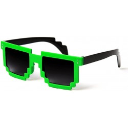 Square Retro 8-Bit Sunglasses Game Pixel Shades Wholesale - Lot of 24- Random Colors - CY1200I7ATL $26.21