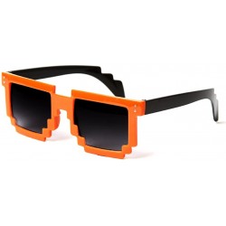 Square Retro 8-Bit Sunglasses Game Pixel Shades Wholesale - Lot of 24- Random Colors - CY1200I7ATL $26.21