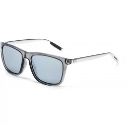 Square Oversized Square Aviator Polarized Sunglasses Style with Big Unbreakable Frame and Anti-glare Lens G01 - CV18UK9TYH9 $...
