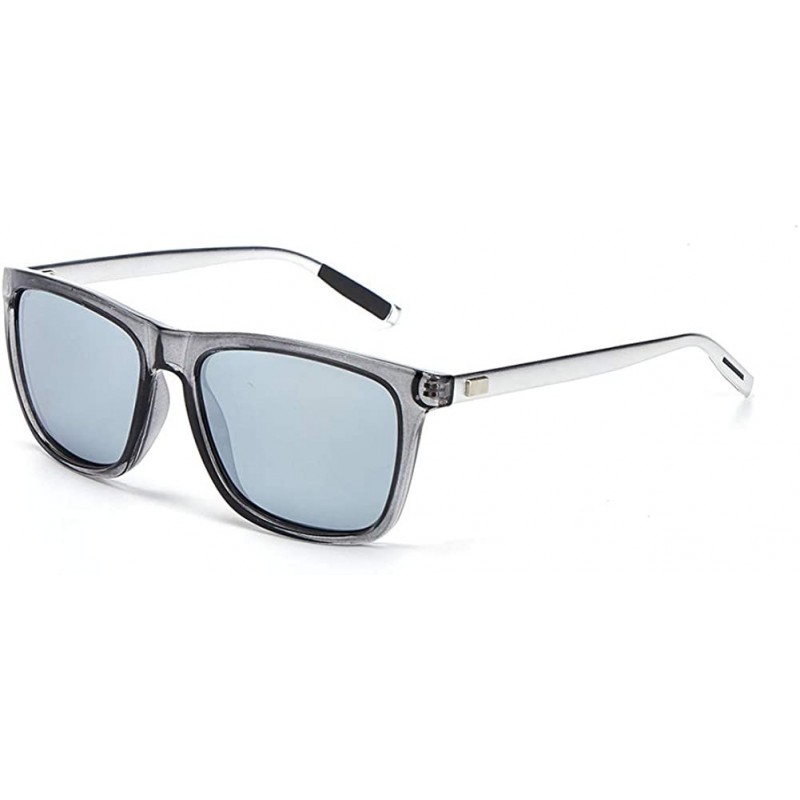 Square Oversized Square Aviator Polarized Sunglasses Style with Big Unbreakable Frame and Anti-glare Lens G01 - CV18UK9TYH9 $...