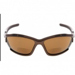 Goggle Unbreakable Sunglasses Baseball Softball - Pearly Brown Frame/Brown Lens - C318CQYXD68 $10.12