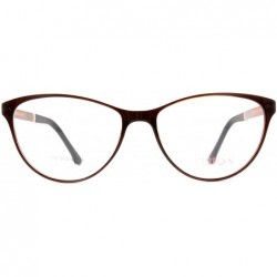 Butterfly Eyeglasses 1001 Classic Butterfly - for Womens 100% UV PROTECTION - Brownblack - C0192TH564T $59.88