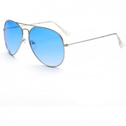 Goggle Sunglasses colorful two-color Sunglasses dazzling ocean film sunglasses sunglasses - C518AZAUMS6 $27.25