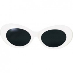 Goggle Rave glasses Clout Glasses Retro cat eye sunglasses sunglasses costume eyewear meme - A.white - CH18O46LC4Y $7.82