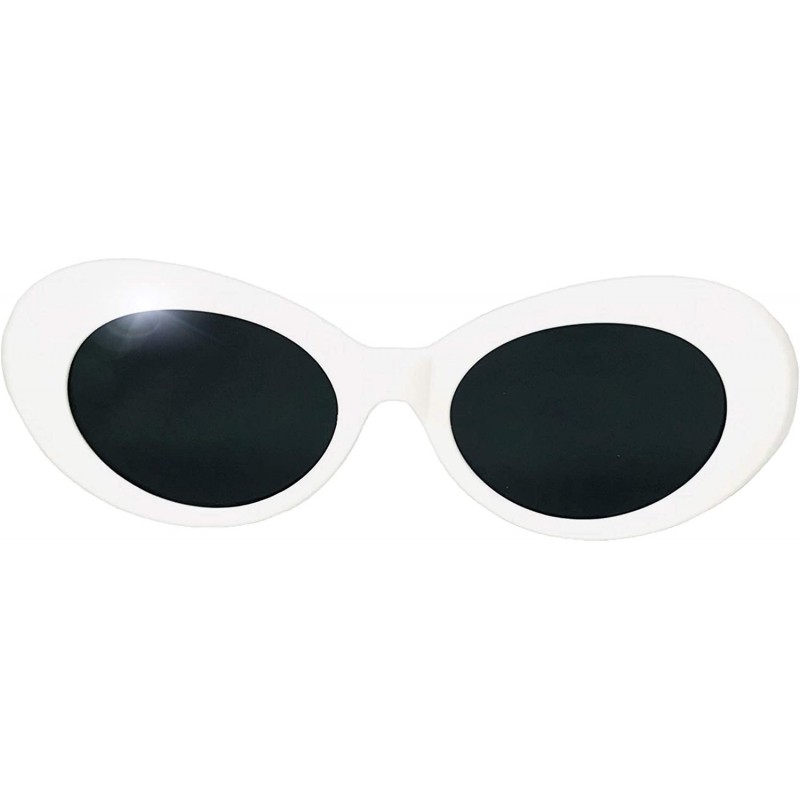 Intim forligsmanden Konserveringsmiddel Rave glasses Clout Glasses Retro cat eye sunglasses sunglasses costume  eyewear meme - A.white - CH18O46LC4Y