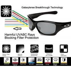 Oversized Replacement Lenses Batwolf Black&Gray&Blue&Green Color Polarized 4 Pairs - S - C817YRH959W $31.05