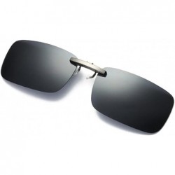 Goggle Clip on Sunglasses Men Accessories Women Polarized Night Vision Glasses - Black - C418E9T9GUA $19.59