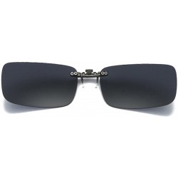 Goggle Clip on Sunglasses Men Accessories Women Polarized Night Vision Glasses - Black - C418E9T9GUA $11.09