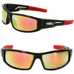 Sport High Performance Sports Cycling Running Fishing Training Sunglasses SA2232 - Red - C611KH41IZR $20.33