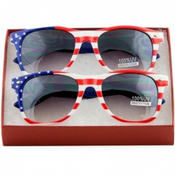 Rimless Men Women Sunglasses Pop Color Frame Mirror Lens Gift Box Set - Assorted - CL11MFZVW7P $14.37