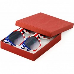 Rimless Men Women Sunglasses Pop Color Frame Mirror Lens Gift Box Set - Assorted - CL11MFZVW7P $14.37