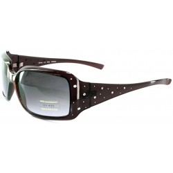 Aviator Vintage Thick Oversized Plastic Frame Womens Sunglasses UV 400 - Black - CZ18EOMHTKC $23.41