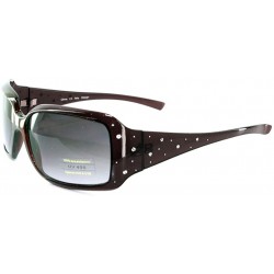 Aviator Vintage Thick Oversized Plastic Frame Womens Sunglasses UV 400 - Black - CZ18EOMHTKC $11.55