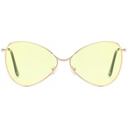 Rimless Sunglasses For Men Women Polarized Sun Glasses Metal Frame Glasses Outdoor Eyewear Fashion Classic Eyeglasses - C818R...