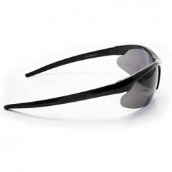 Sport Polarized Sun Glasses Bifocal Sunglasses Reading +1.50 +2.00 +2.50 +3.00 Sports (+2.50- Black Frame w/Smoke Lens) - CI1...