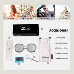 Oversized Oversized Octagon Sunglasses Women Vintage Polarized UV Protection Unique Brand Designer Shades S55 - CV18TZIU7XO $...