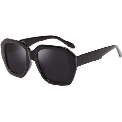 Oversized General sunglasses for men and women irregular large frame sunglasses RETRO SUNGLASSES - F - CW18Q9E4MOR $22.23