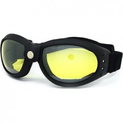 Aviator RETRO VINTAGE MOTORCYCLE ATV DIRT BIKE OFF ROAD MX DUST PROOF PADDED GOGGLES - Goggles - CS1822GND26 $12.82