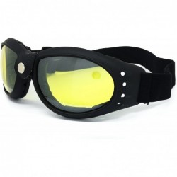 Aviator RETRO VINTAGE MOTORCYCLE ATV DIRT BIKE OFF ROAD MX DUST PROOF PADDED GOGGLES - Goggles - CS1822GND26 $12.82