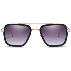 Rectangular Fashion Sunglasses Protection sunglasses Progressive - Progressive Gray - CL18TAOD8YO $19.57