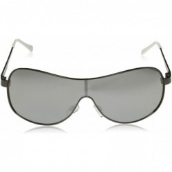 Shield Men's 5033SP Metal Shield Sunglasses with 100% UV Protection- 70 mm - Gunmetal - CG18NKIGLN2 $27.25