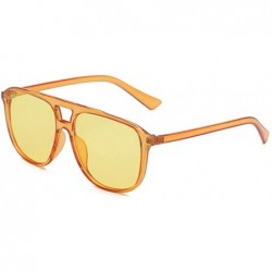 Oversized Fashion Man Women Irregular Shape Sunglasses Glasses Vintage Retro Style 2019 Fashion - B - C618TK7NYDL $9.32