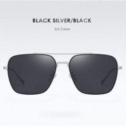 Sport Al-mg Alloy Sports Women Men Polarized SunGlasses Polarized Mirror Sunglasses Myopia Minus Lens - Black - CN1904CLGD9 $...