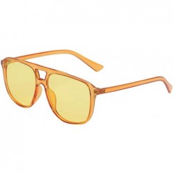 Rimless Fashion Man Women Irregular Shape Sunglasses Vintage Retro Style Glasses Lightweight Sun Glasses - B - CM196IXYTIY $1...