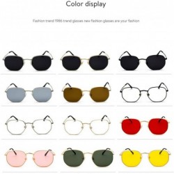 Round Men Square Sunglases N Sun Glasses 2019 Women Metal Frame Fishing Gold Gray Eyewear Lentes De Sol Hombre - CB1985EA6R0 ...