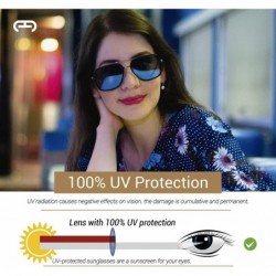 Goggle F007 Classic 80's Retro Design- Spring Hinges Round Style for Women and Men 100% UV Protection - Gold-black - C3192TGG...