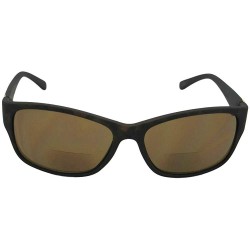 Rectangular Fashion Casual Wear Bifocal Sunglasses B114 - Tortoise Frame Brown Lenses - CU18LYEI0HH $15.94