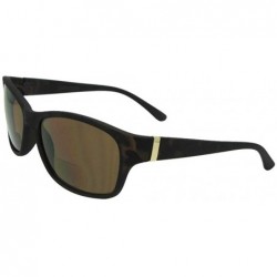 Rectangular Fashion Casual Wear Bifocal Sunglasses B114 - Tortoise Frame Brown Lenses - CU18LYEI0HH $15.94