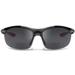 Sport NEW REDESIGNED SL2 X Bifocal Reading Sunglasses designed for Sports or Casual use - Smoke - CY18HTG3ATS $49.31